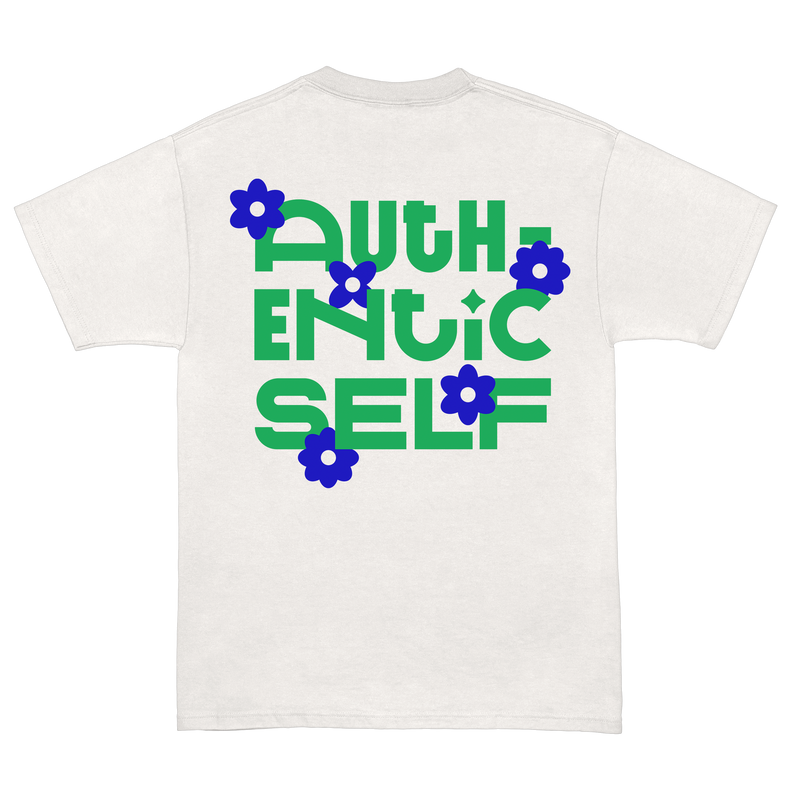 AUTHENTIC SELF TEE IN WHITE