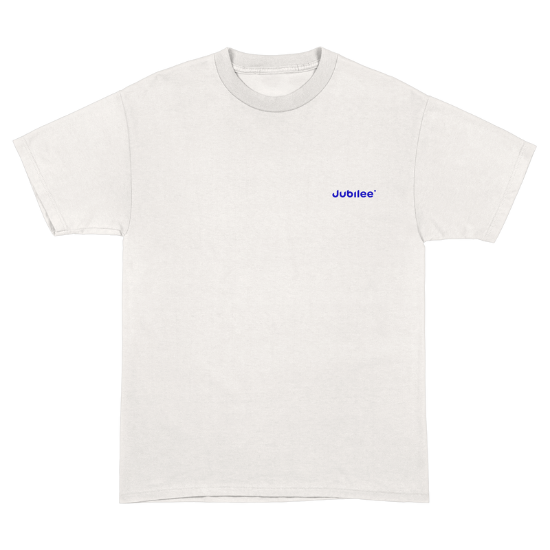 EMPATHY STACK TEE IN WHITE