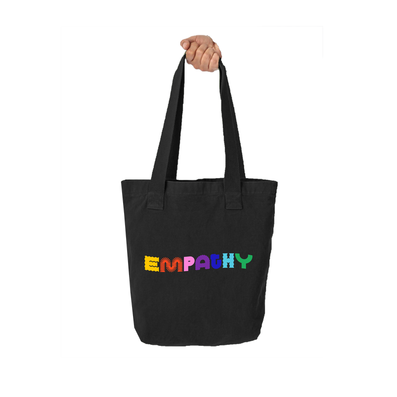 EMPATHY TOTE IN BLACK