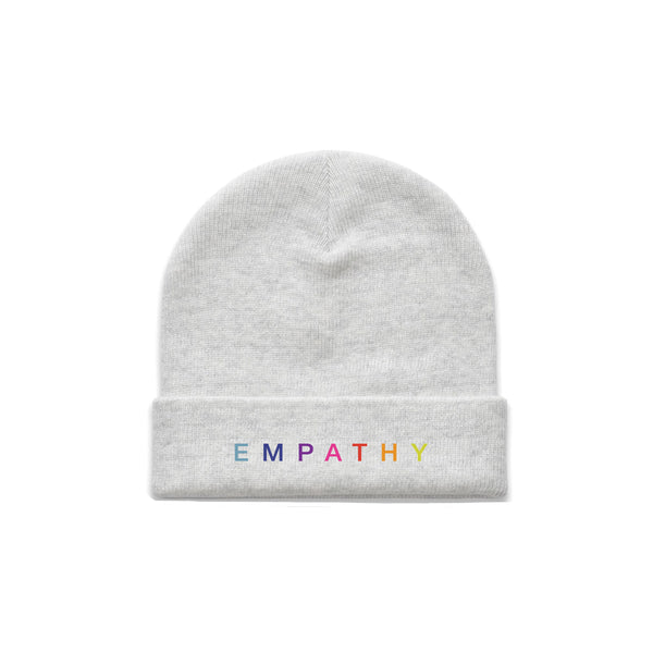 Empathy Beanie in Heather Grey