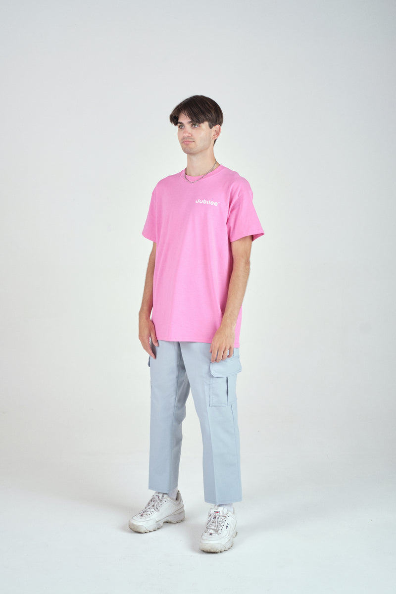 BE KIND TO THE MIND TEE IN PINK