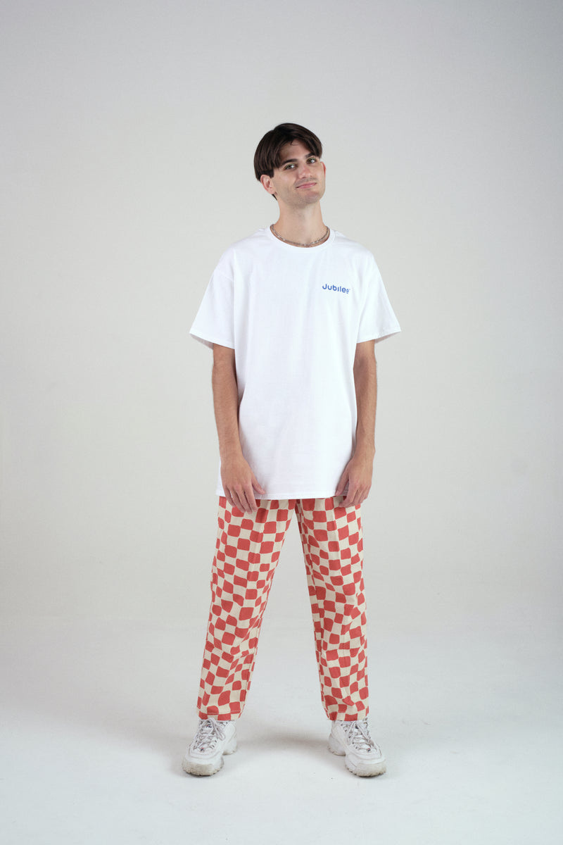 EMPATHY STACK TEE IN WHITE