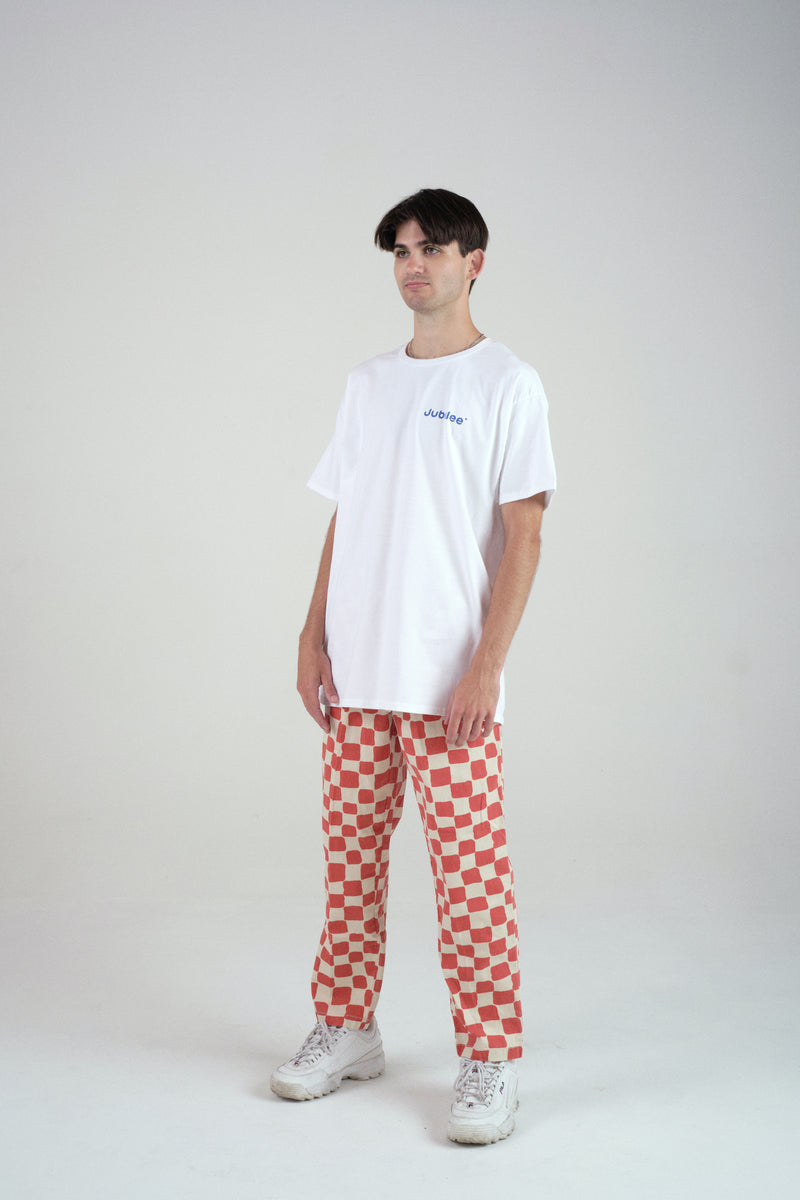 EMPATHY STACK TEE IN WHITE